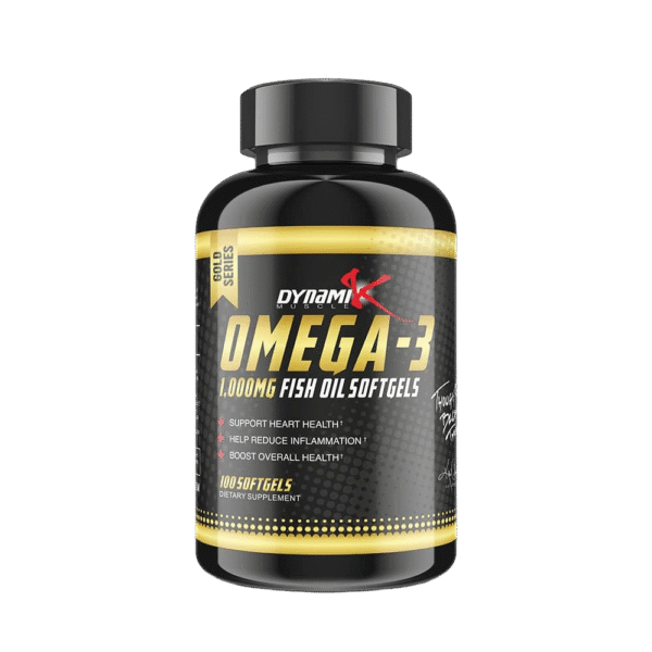 Dynamik Muscle, Omega-3, 100 Capsules, 100 Servings