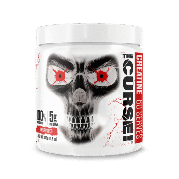 JNX Sports, The Curse Micronized Creatine Monohydrate, 300G, 60 Servings