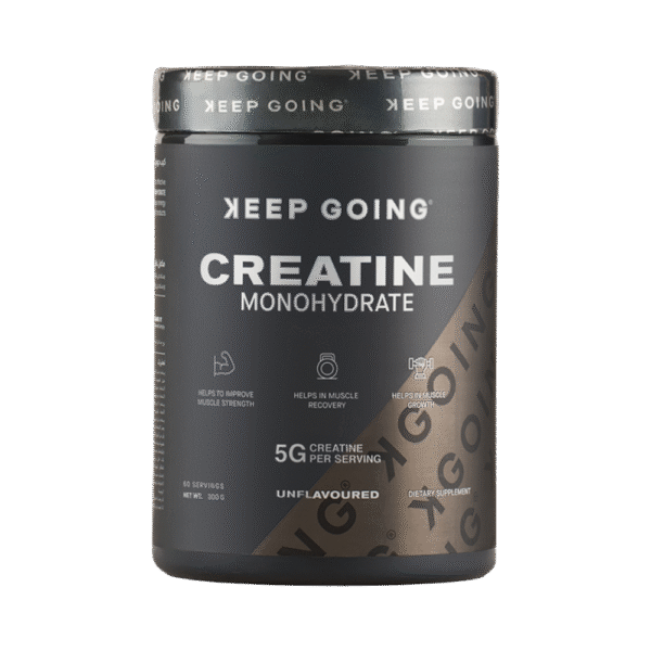 KEEP GOING, Creatine Monohydrate, 300g, 60 Servings