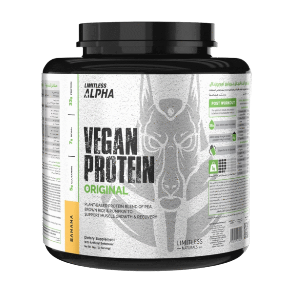 Limitless Alpha, Vegan Protein, 1kg, 23 Servings