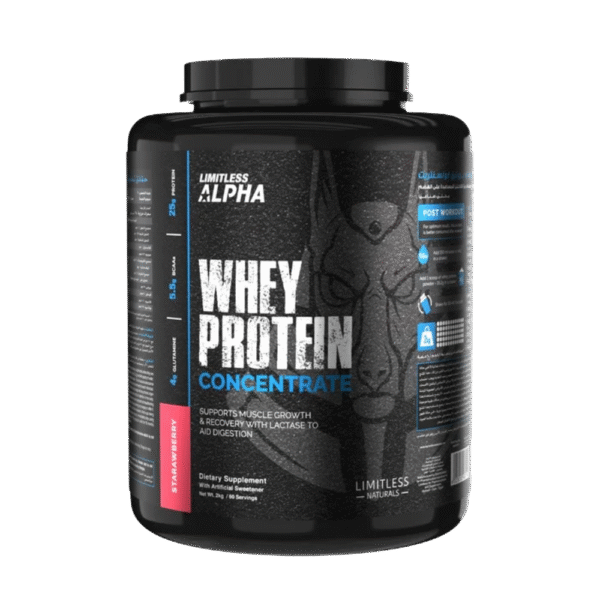 Limitless Alpha, Whey Concentrate, 2kg, 60 Servings