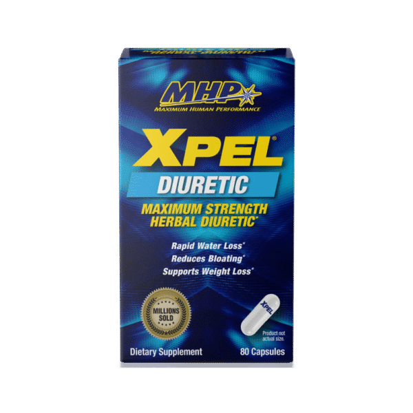 MHP, Xpel Herbal Diuretic, 80 Capsules, 20 Servings