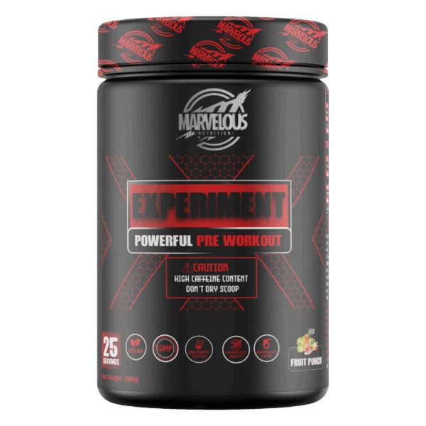 Marvelous Nutrition, Experiment Pre-Workout, 480g, 25 Servings
