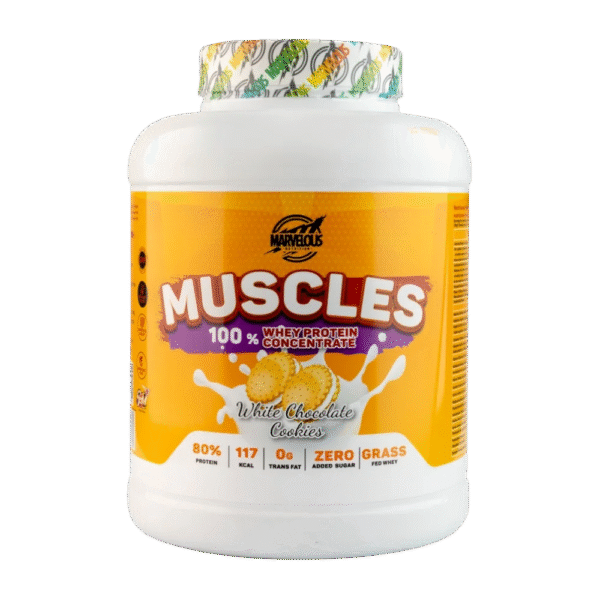 Marvelous Nutrition, Muscles 100% Whey Protein, 2kg, 67 Servings