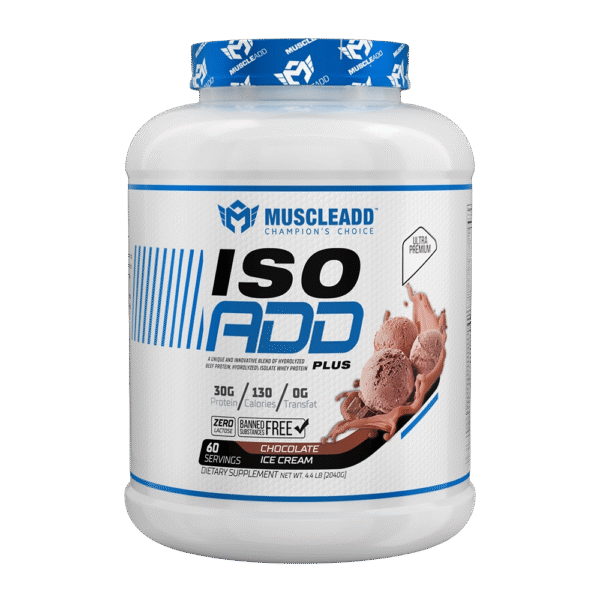 Muscle Add, Iso Add Plus, 2KG, 60 servings