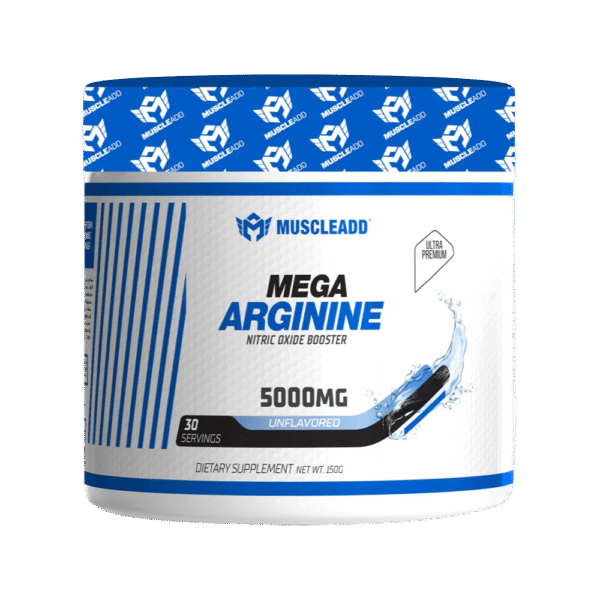 Muscle Add, Mega Arginine, 150g, 30 Servings