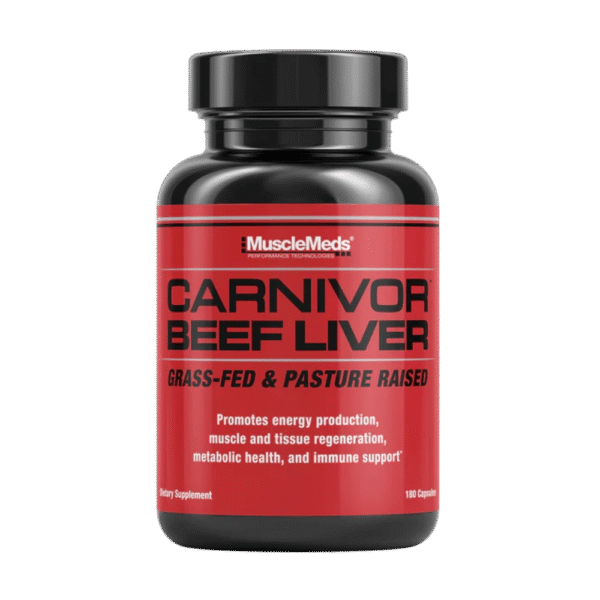 MuscleMeds, Carnivor Beef Liver, 180 Capsules, 30 Servings