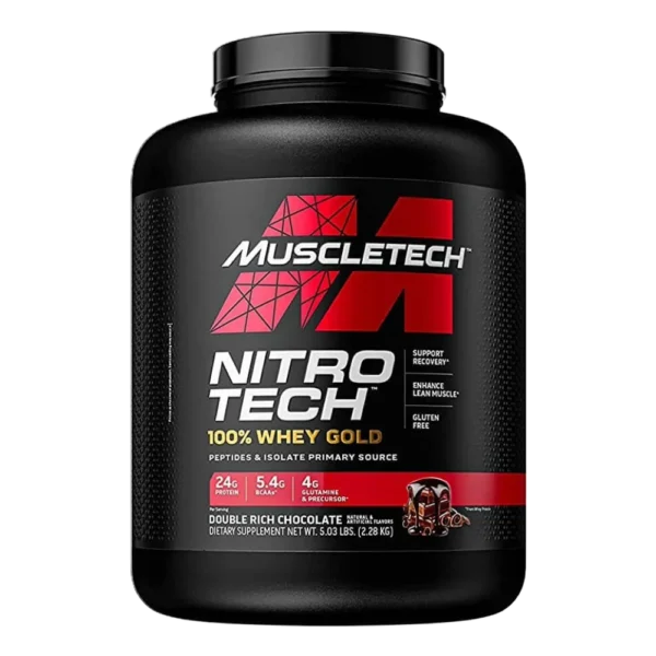 MuscleTech, NitroTech 100% Whey Gold, 2.27kg, 69 Servings