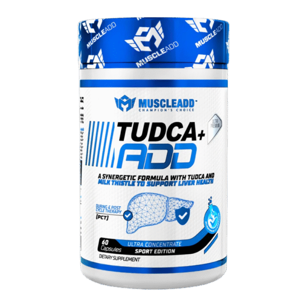 Muscleadd, Tudca+ ADD, 60 Capsules, 60 Servings