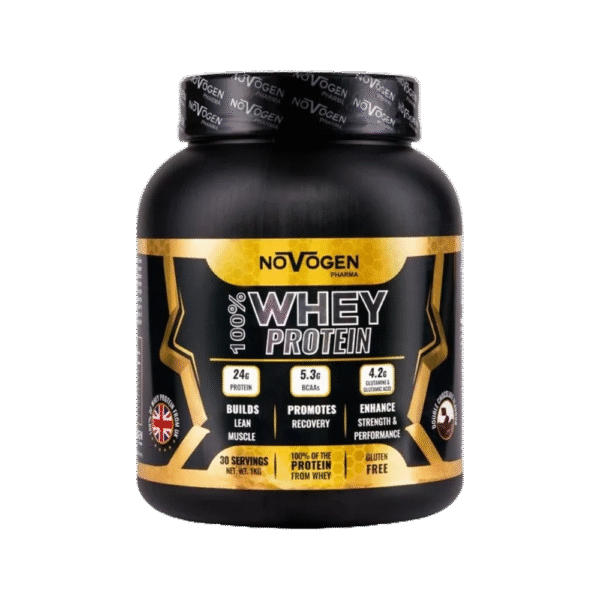 Novogen Pharma, Whey Protein, 1kg, 30 Servings