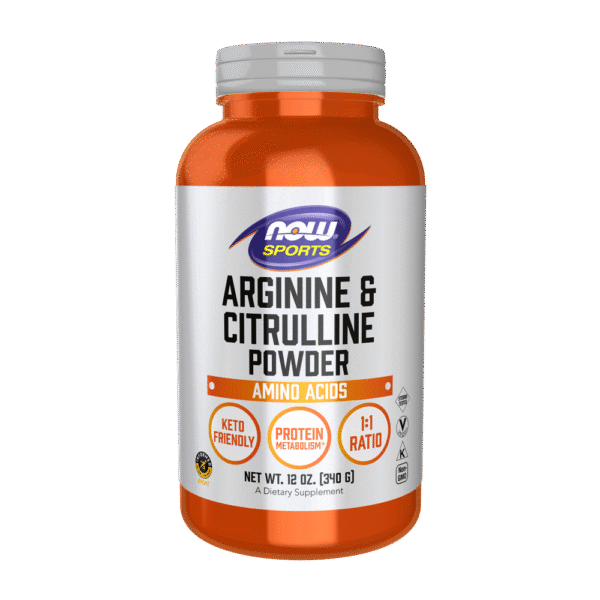 Now Foods, Arginine & Citrulline, 340g, 113 Servings
