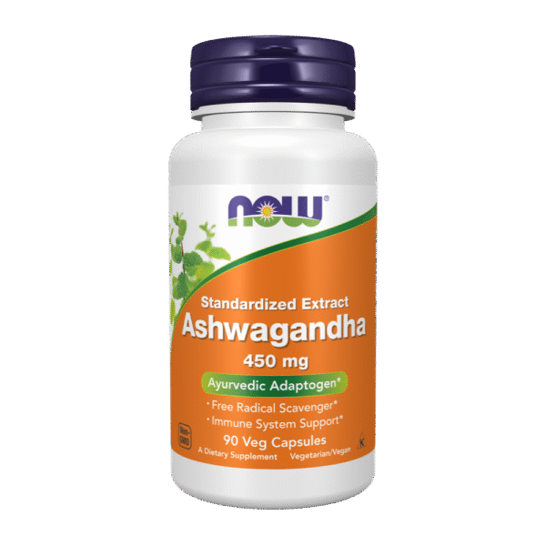 Now Foods, Ashwagandha, 450 mg, 90 Veg Capsules, 45 Servings