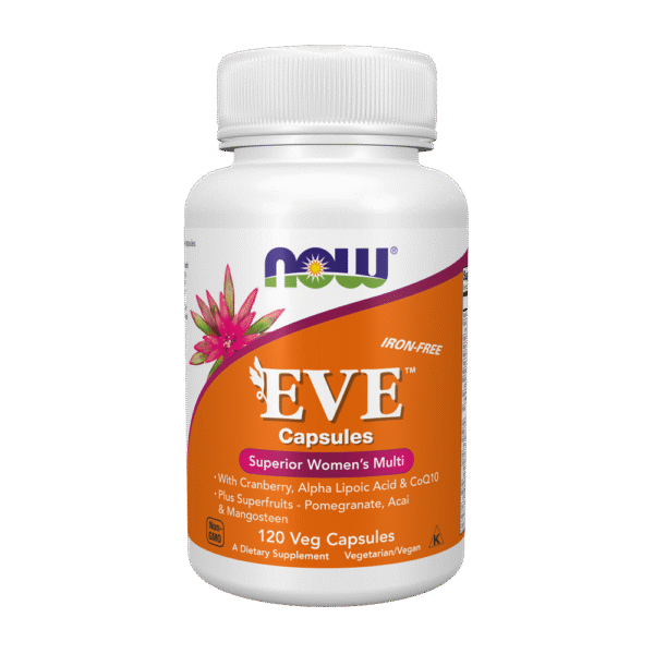 Now Foods, Eve™ Women's Multiple Vitamin, 120 Veg Capsules, 30 Servings