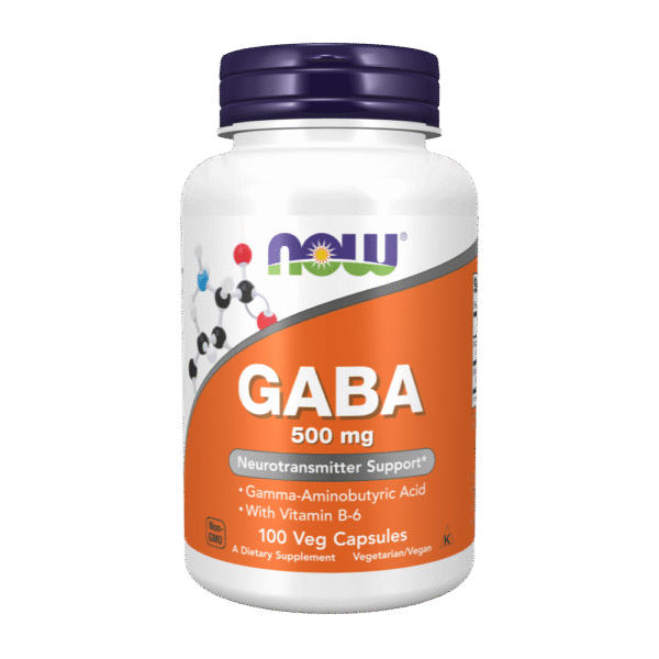 Now Foods, GABA, 500 mg, 100 Capsules, 100 Servings