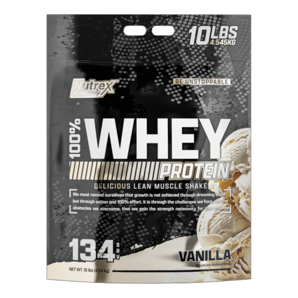 Nutrex Research, 100% Whey Protein, 4.54kg, 128 Servings