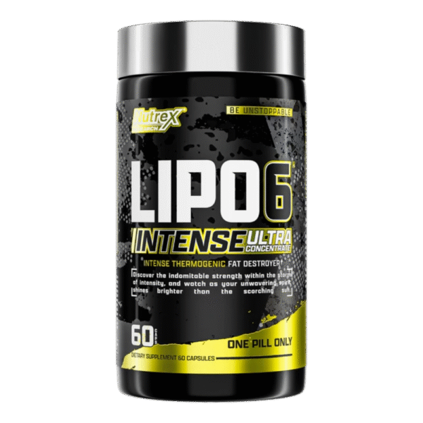 Nutrex Research, Lipo-6 Intense, 60 Capsules, 60 Servings