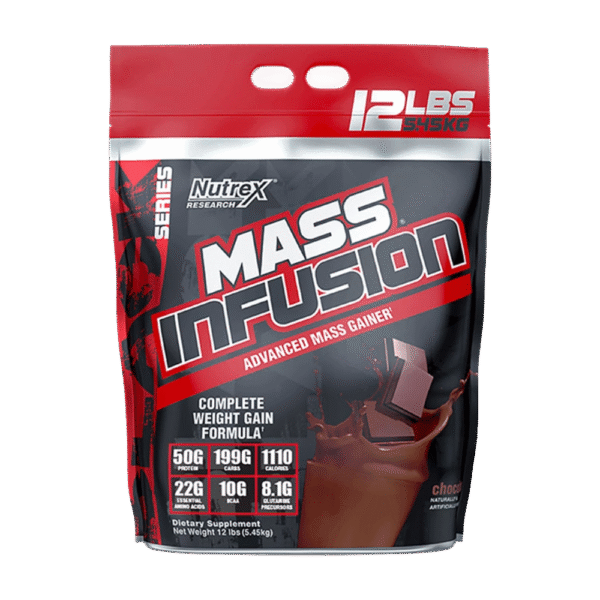 Nutrex Research, Mass Infusion, 5.45kg, 19 Servings