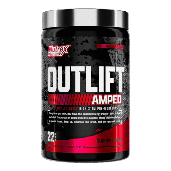 Nutrex Research, OUTLIFT Amped, 450g, 22 Servings