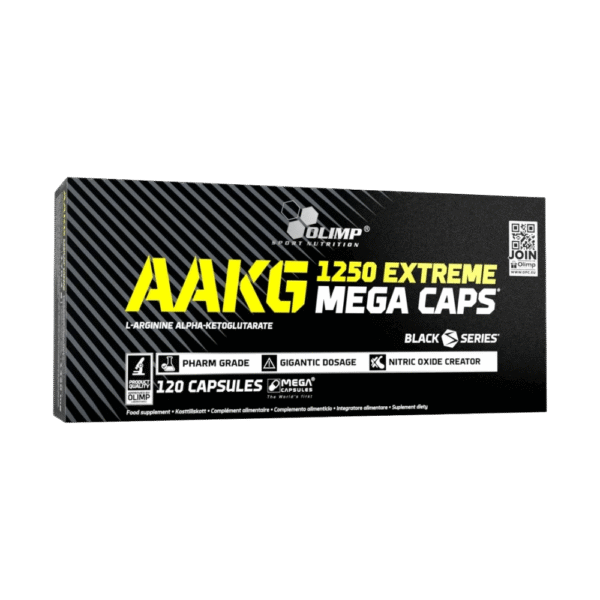Olimp, AAKG 1250 Extreme Mega Caps, 120 Capsules, 120 Servings