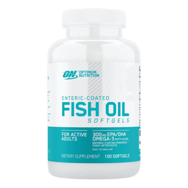 Optimum Nutrition, Enteric-Coated Fish Oil, 100 Softgel, 100 Servings