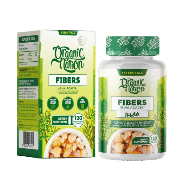 Organic Nation, Fibers, 120 Capsules, 30 Servings