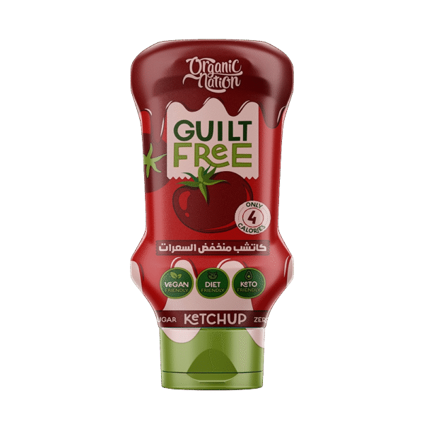 Organic Nation, Guilt Free Ketchup, Zero Added Sugar, 350Ml