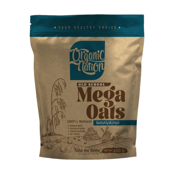 Organic Nation, Mega Oats, 600g