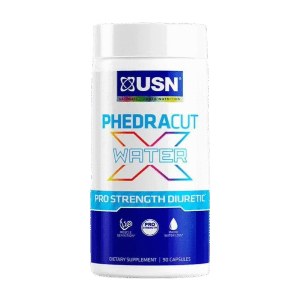 USN, PHEDRACUT WATER X, 90 Capsules, 30 Servings