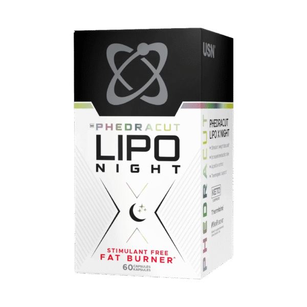 USN, Phedra Cut Lipo X Night, Stimulant Free, 60 Capsules, 30 Servings