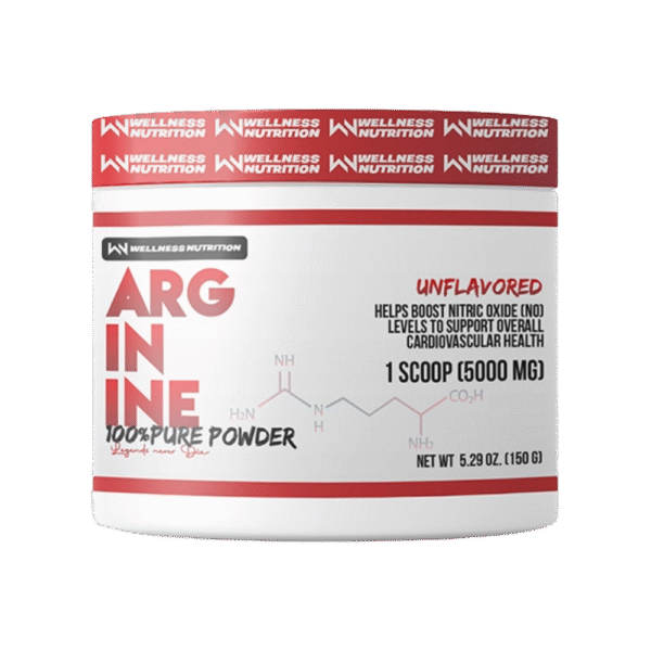 Wellness Nutrition, Arginine, Unflavored, 150g, 30 Servings