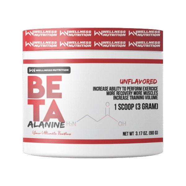 Wellness Nutrition, Beta Alanine, Unflavored, 90g, 30 Servings