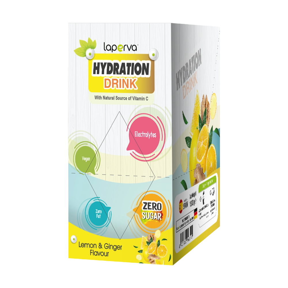Laperva, Hydration Drink, 15 Sachets, Sugar-Free, Rich in Electrolytes