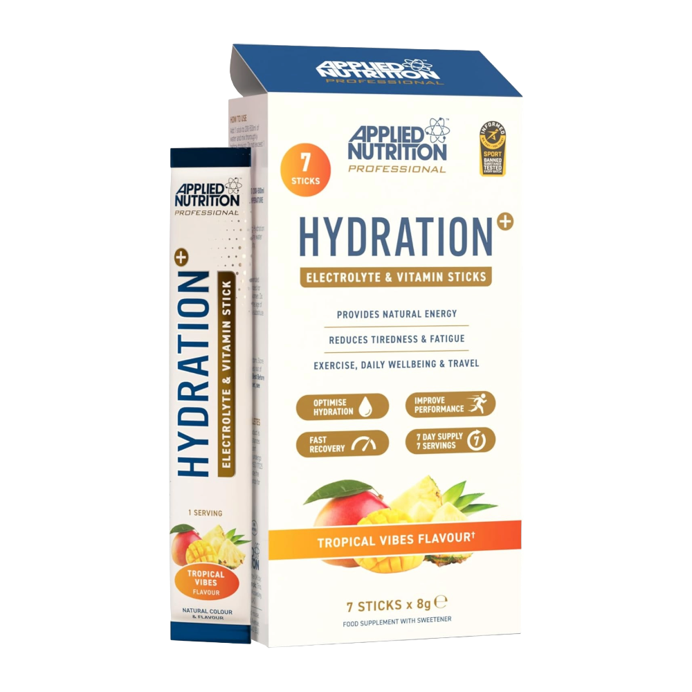 Applied Nutrition Hydration+ Electrolyte Powder Sticks