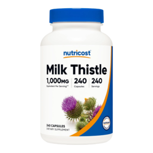 Nutricost, Milk Thistle 250mg (1000mg Equivalent), 240 Capsules, 240 Servings