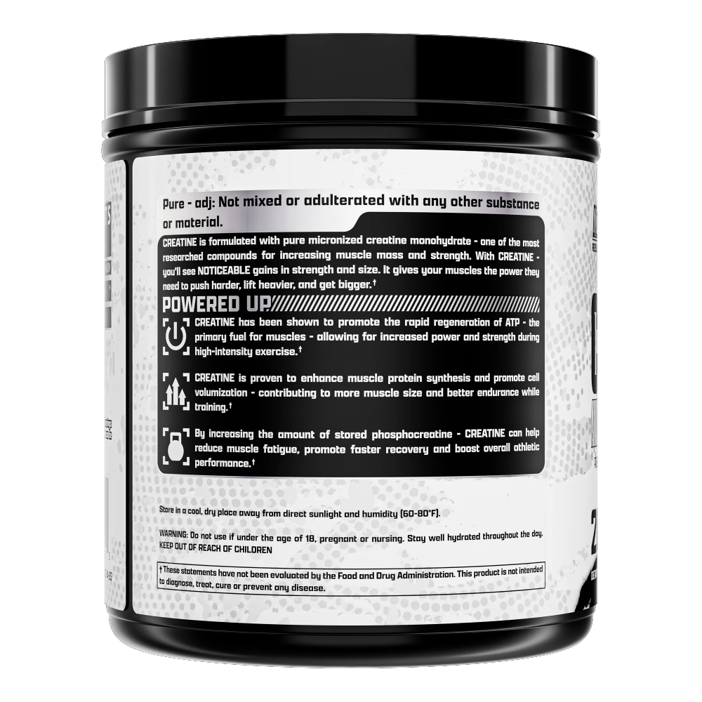 Nutrex Research, Creatine Monohydrate, Unflavored, 1000g, 200 Serving — Back label view / الوجه الخلفي