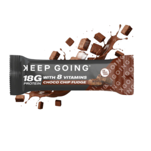 Keep Going Protein Bar - كيب جوينج بار بروتين وفيتامينات - 55 جم حصة واحدة