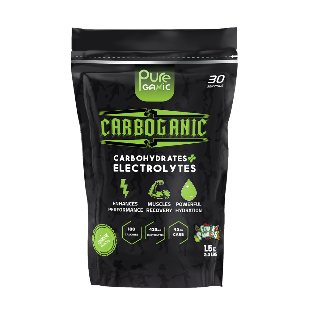 PureGanic CarboGanic - كربوهيدرات نقية للرياضيين - 1.5 كجم 30 حصة