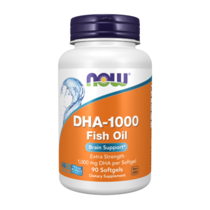 Now Foods, DHA-1000 Fish Oil, Extra Strength Softgels, 90 Softgels, 90 Servings