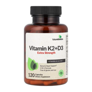 Futurebiotics, Vitamin K2 + D3, Extra Strength, 120 Capsules, 120 Servings